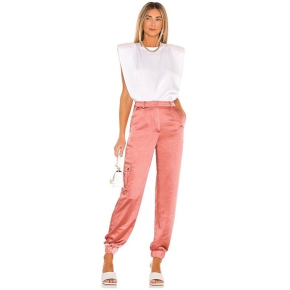 Camila Coelho Caroline Pant in Rust Pink Sz XXS - Picture 1 of 10